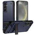 thumbnail image 1 of For Samsung Galaxy S24 Plus /S24+ Hybrid Stand Military Grade Anti Drop Protection Built-in Kickstand Hard PC TPU Rubber Armor Cover ,Xpm Phone Case [ Blue ], 1 of 8