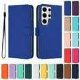 thumbnail image 1 of For Samsung Galaxy S24 S24Plus S24 Ultra S24FE Flip Lanyard Wallet  Card Slot Leather Cover, 1 of 9