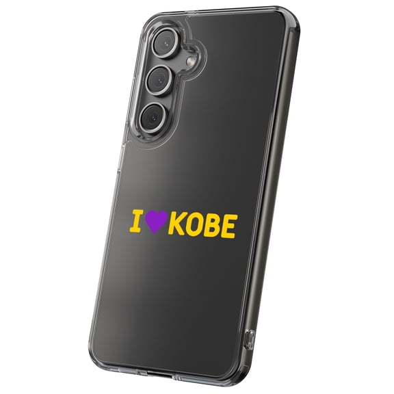 For Samsung Galaxy S24 Ultra, Hybrid Clear, Love Kobe 4 Print, USA