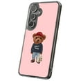 thumbnail image 1 of For Samsung Galaxy S24 Ultra, Hybrid Clear, Hey Teddy Bear Print, USA, 1 of 8