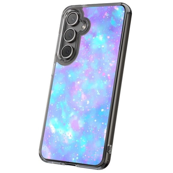 For Samsung Galaxy S24 Ultra, Hybrid Clear, Opal Marble 3 Print, USA