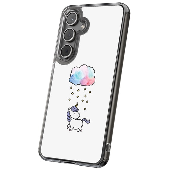 For Samsung Galaxy S24 Ultra, Hybrid Clear, Unicorn Star Print, USA