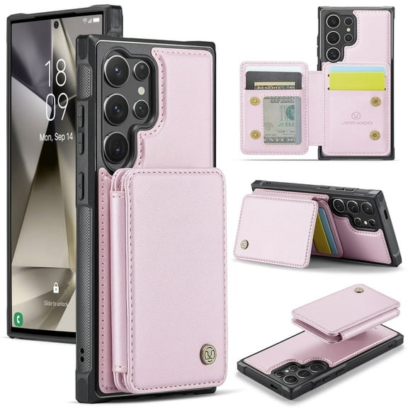 For Samsung Galaxy S24 Ultra S24 Plus S24 Phone Case Wallet Case with Card Holder Magnetic For Samsung Galaxy S24 Ultra Leather Phone Cases