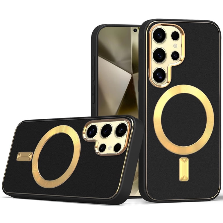For Samsung Galaxy S24 Ultra Ultimate PU Leather Hybrid with
