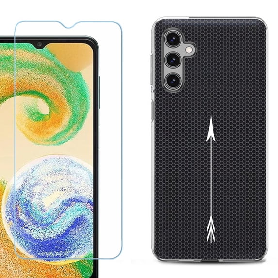 For Samsung Galaxy S25 5G Phone Case Cover, Shockproof Case with Tempered Glass Screen Protector, by OneToughShield - Arrow