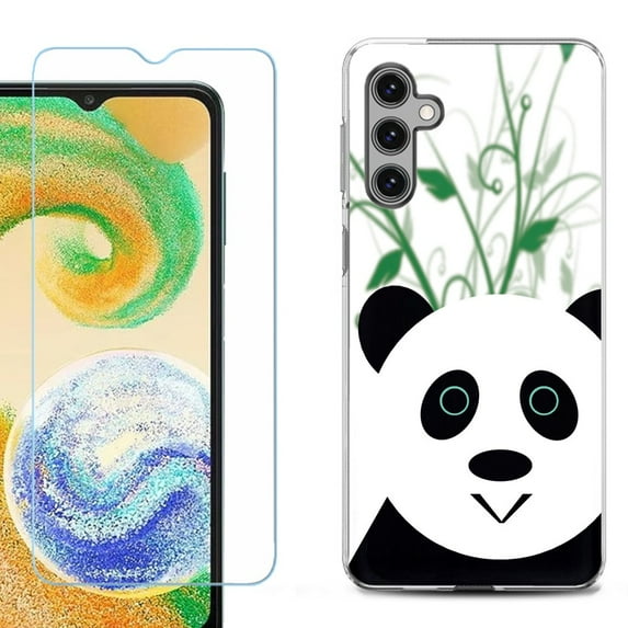 For Samsung Galaxy S25 5G Phone Case Cover, Shockproof Case with Tempered Glass Screen Protector, by OneToughShield - Panda