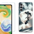 thumbnail image 1 of For Samsung Galaxy S25 5G Phone Case Cover, Shockproof Case with Tempered Glass Screen Protector, by OneToughShield - Snowboarding, 1 of 4