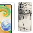 thumbnail image 1 of For Samsung Galaxy S25 5G Phone Case Cover, Shockproof Case with Tempered Glass Screen Protector, by OneToughShield - Springtime Birds, 1 of 4