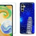 thumbnail image 1 of For Samsung Galaxy S25 5G Phone Case Cover, Shockproof Case with Tempered Glass Screen Protector, by OneToughShield - Tower of Pisa, 1 of 4