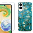 thumbnail image 1 of For Samsung Galaxy S25 Edge 5G Protective Shockproof Phone Case with Tempered Glass Screen Protector, by OneToughShield - Almond Blossom, 1 of 4
