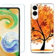 thumbnail image 1 of For Samsung Galaxy S25 Edge 5G Protective Shockproof Phone Case with Tempered Glass Screen Protector, by OneToughShield - Golden Tree, 1 of 4