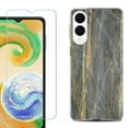 thumbnail image 1 of For Samsung Galaxy S25 Edge 5G Protective Shockproof Phone Case with Tempered Glass Screen Protector, by OneToughShield - Marble/Camo, 1 of 4
