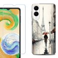 thumbnail image 1 of For Samsung Galaxy S25 Edge 5G Protective Shockproof Phone Case with Tempered Glass Screen Protector, by OneToughShield - Paris in the Rain, 1 of 4