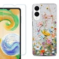 thumbnail image 1 of For Samsung Galaxy S25 Edge 5G Protective Shockproof Phone Case with Tempered Glass Screen Protector, by OneToughShield - Pastel Flowers, 1 of 4