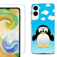 thumbnail image 1 of For Samsung Galaxy S25 Edge 5G Protective Shockproof Phone Case with Tempered Glass Screen Protector, by OneToughShield - Penguin, 1 of 4