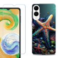 thumbnail image 1 of For Samsung Galaxy S25 Edge 5G Protective Shockproof Phone Case with Tempered Glass Screen Protector, by OneToughShield - Starfish, 1 of 4