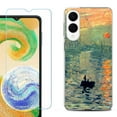 thumbnail image 1 of For Samsung Galaxy S25 Edge 5G Protective Shockproof Phone Case with Tempered Glass Screen Protector, by OneToughShield - Sunrise Impression, 1 of 4