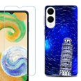 thumbnail image 1 of For Samsung Galaxy S25 Edge 5G Protective Shockproof Phone Case with Tempered Glass Screen Protector, by OneToughShield - Tower of Pisa, 1 of 4