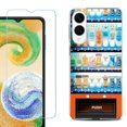 thumbnail image 1 of For Samsung Galaxy S25 Edge 5G Protective Shockproof Phone Case with Tempered Glass Screen Protector, by OneToughShield - Vending Machine, 1 of 4
