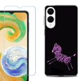 thumbnail image 1 of For Samsung Galaxy S25 Edge 5G Protective Shockproof Phone Case with Tempered Glass Screen Protector, by OneToughShield - Zebra Running, 1 of 4