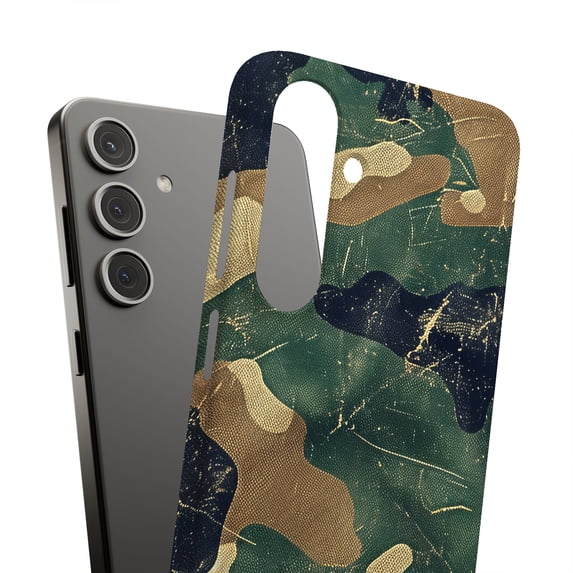 For Samsung Galaxy S25, Hard Shell, Combat Camouflage Print, USA