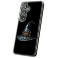 thumbnail image 1 of For Samsung Galaxy S25, Hybrid Clear, Old Witch Hat 2 Print, USA, 1 of 8