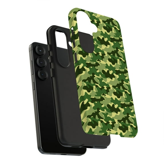 For Samsung Galaxy S25 Plus, Dual-Layer, Camouflage 4 Print, USA