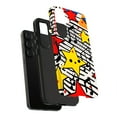 thumbnail image 1 of For Samsung Galaxy S25 Plus, Dual-Layer, Pop Art Music Print, USA, 1 of 8