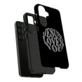 For Samsung Galaxy S25 Plus, Dual-Layers Rugged Case, Jesus Love U 5 ...