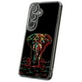 thumbnail image 1 of For Samsung Galaxy S25 Plus, Hybrid Clear, Elephant Color Print, USA, 1 of 8