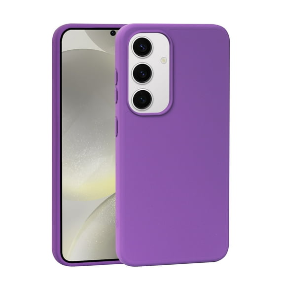 For Samsung Galaxy S25 Plus / SM-936 TPU Full Body Scratch Proof Shockproof Protective Hybrid Case Cover Purple