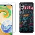 thumbnail image 1 of For Samsung Galaxy S25+ / S25 Plus 5G Phone Case Cover, Shockproof Case with Tempered Glass Screen Protector, by OneToughShield - Abstract Menu, 1 of 4