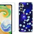 thumbnail image 1 of For Samsung Galaxy S25+ / S25 Plus 5G Phone Case Cover, Shockproof Case with Tempered Glass Screen Protector, by OneToughShield - Blossom Stars, 1 of 4