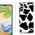 thumbnail image 1 of For Samsung Galaxy S25+ / S25 Plus 5G Phone Case Cover, Shockproof Case with Tempered Glass Screen Protector, by OneToughShield - Cow Skin Design, 1 of 4
