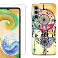 thumbnail image 1 of For Samsung Galaxy S25+ / S25 Plus 5G Phone Case Cover, Shockproof Case with Tempered Glass Screen Protector, by OneToughShield - Dream Catcher Color, 1 of 4