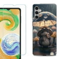 thumbnail image 1 of For Samsung Galaxy S25+ / S25 Plus 5G Phone Case Cover, Shockproof Case with Tempered Glass Screen Protector, by OneToughShield - Frog n Mushroom, 1 of 4