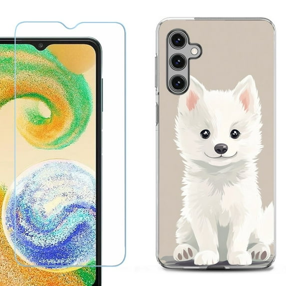 For Samsung Galaxy S25+ / S25 Plus 5G Phone Case Cover, Shockproof Case with Tempered Glass Screen Protector, by OneToughShield - Husky Joy