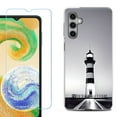 thumbnail image 1 of For Samsung Galaxy S25+ / S25 Plus 5G Phone Case Cover, Shockproof Case with Tempered Glass Screen Protector, by OneToughShield - Lighthouse, 1 of 4
