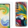 thumbnail image 1 of For Samsung Galaxy S25+ / S25 Plus 5G Phone Case Cover, Shockproof Case with Tempered Glass Screen Protector, by OneToughShield - Macaw, 1 of 4