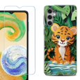 thumbnail image 1 of For Samsung Galaxy S25+ / S25 Plus 5G Phone Case Cover, Shockproof Case with Tempered Glass Screen Protector, by OneToughShield - Tiger Craft, 1 of 4