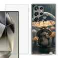 thumbnail image 1 of For Samsung Galaxy S25 Ultra 5G Phone Case Cover with Tempered Glass Screen Protector, by OneToughShield - Frog n Mushroom, 1 of 4