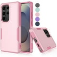 thumbnail image 1 of For Samsung Galaxy S25 Ultra Case, Shockproof Heavy Duty Rugged Phone Case for Samsung Galaxy S25 Ultra, Tekcoo Military Grade Protection Dual Layer Sturdy Durable Cover Cute Bumper - Rose Gold, 1 of 10