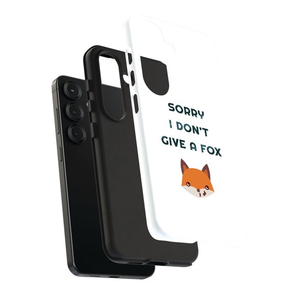 For Samsung Galaxy S25 Ultra, Dual-Layer, Don't Give Fox Print, USA