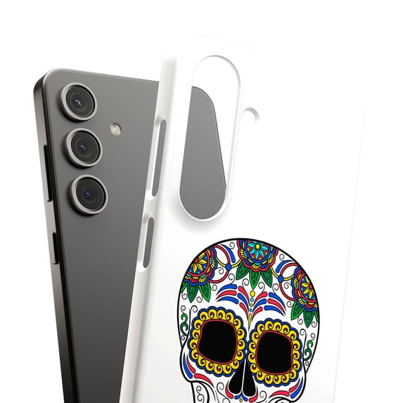 For Samsung Galaxy S25 Ultra, Hard Shell, Sugar Skull Print, USA