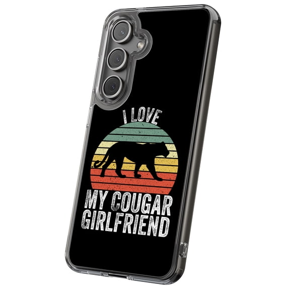 For Samsung Galaxy S25 Ultra, Hybrid Clear, Cougar friend Print, USA
