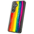 thumbnail image 1 of For Samsung Galaxy S25 Ultra, Hybrid Clear, Color Oil Paint Print, USA, 1 of 8