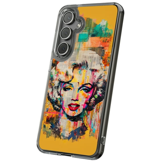 For Samsung Galaxy S25 Ultra, Hybrid Clear, Pop Collage 2 Print, USA