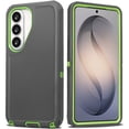 thumbnail image 1 of For Samsung Galaxy S26 Case, 3-in-1 Rugged Shockproof Protective Cover with Hard Shell and Soft Rubber Bumper, Drop Protection Armor, Grey, 1 of 6