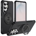 thumbnail image 1 of For Samsung Galaxy S26 Ultra 5G Magnetic 360° Rotating Holder Phone Case,Black,For Galaxy S26 Ultra 5G, 1 of 9