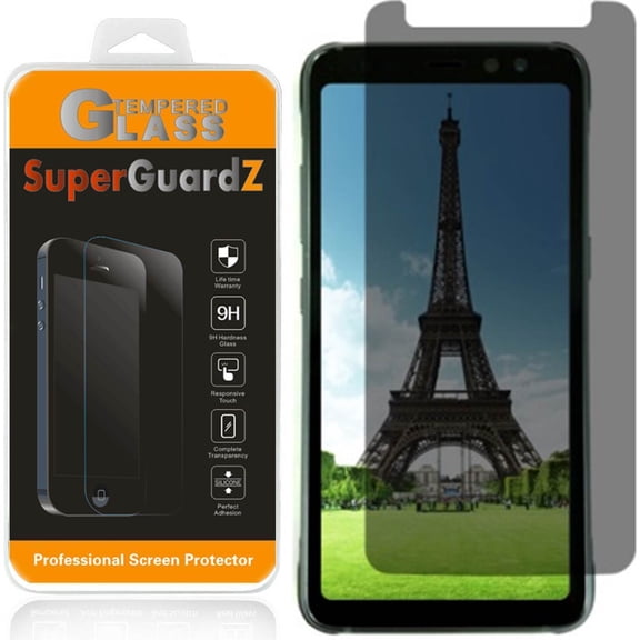 For Samsung Galaxy " S8 Active" [NOT For Samsung S8 / S8+] - SuperGuardZ Privacy Anti-Spy Tempered Glass Screen Protector, 9H, Anti-Scratch, Anti-Bubble, Anti-Fingerprint